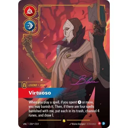 Jhin - Virtuoso (STAR) UNL-226-STAR | UNL | ProCards México