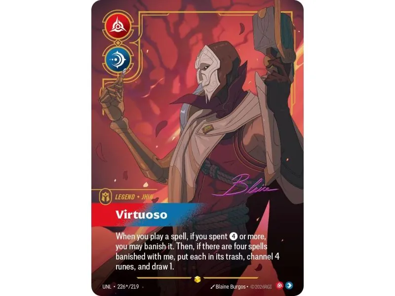 Jhin - Virtuoso (STAR) UNL-226-STAR | UNL | ProCards México
