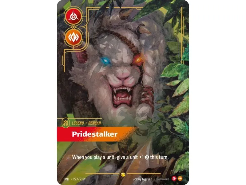 Rengar - Pridestalker (Base) UNL-227 | UNL | ProCards México