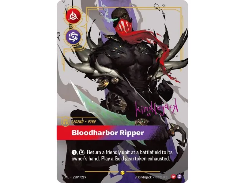 Pyke - Bloodharbor Ripper (STAR) UNL-228-STAR | UNL | ProCards México