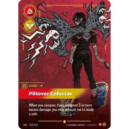 Vi - Piltover Enforcer (Base) UNL-229 | UNL | ProCards México