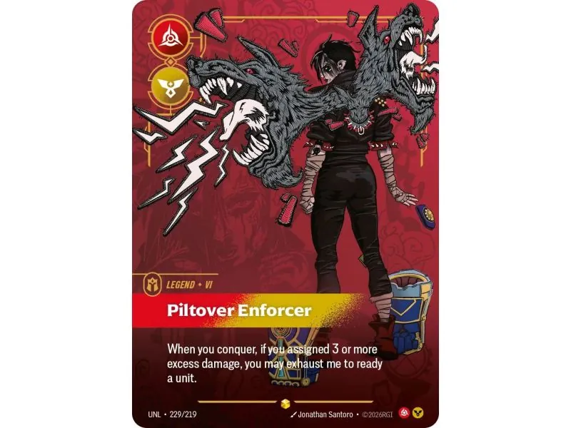 Vi - Piltover Enforcer (Base) UNL-229 | UNL | ProCards México