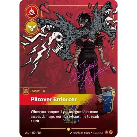 Vi - Piltover Enforcer (STAR) UNL-229-STAR | UNL | ProCards México