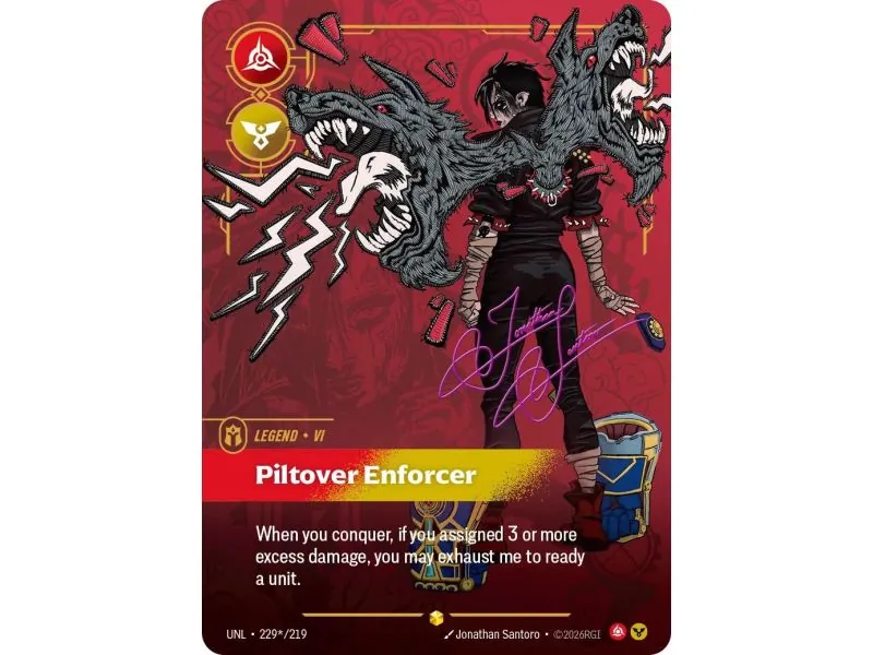 Vi - Piltover Enforcer (STAR) UNL-229-STAR | UNL | ProCards México