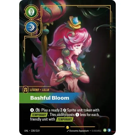 Lillia - Bashful Bloom (Base) UNL-230 | UNL | ProCards México