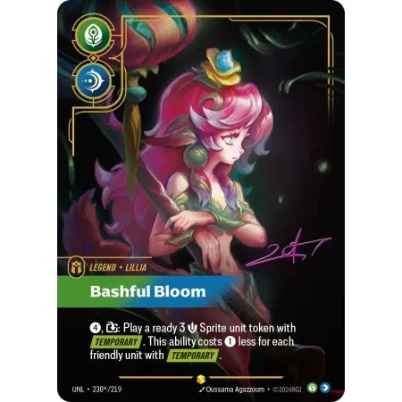 Lillia - Bashful Bloom (STAR) UNL-230-STAR | UNL | ProCards México
