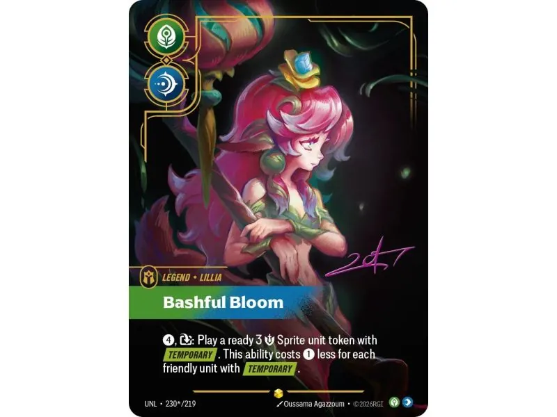 Lillia - Bashful Bloom (STAR) UNL-230-STAR | UNL | ProCards México