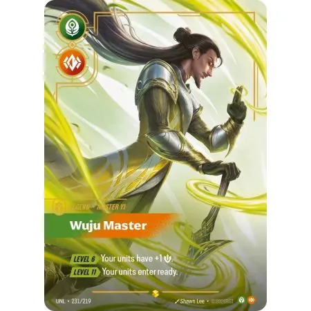 Master Yi - Wuju Master (Base) UNL-231 | UNL | ProCards México