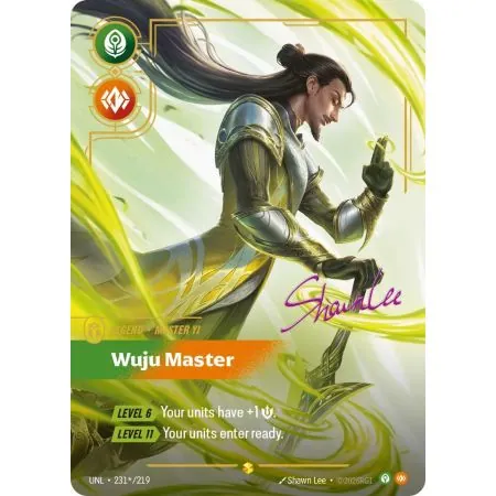 Master Yi - Wuju Master (STAR) UNL-231-STAR | UNL | ProCards México