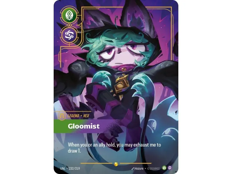 Vex - Gloomist (Base) UNL-232 | UNL | ProCards México