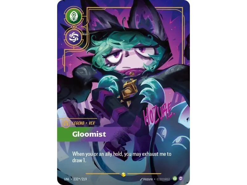 Vex - Gloomist (STAR) UNL-232-STAR | UNL | ProCards México