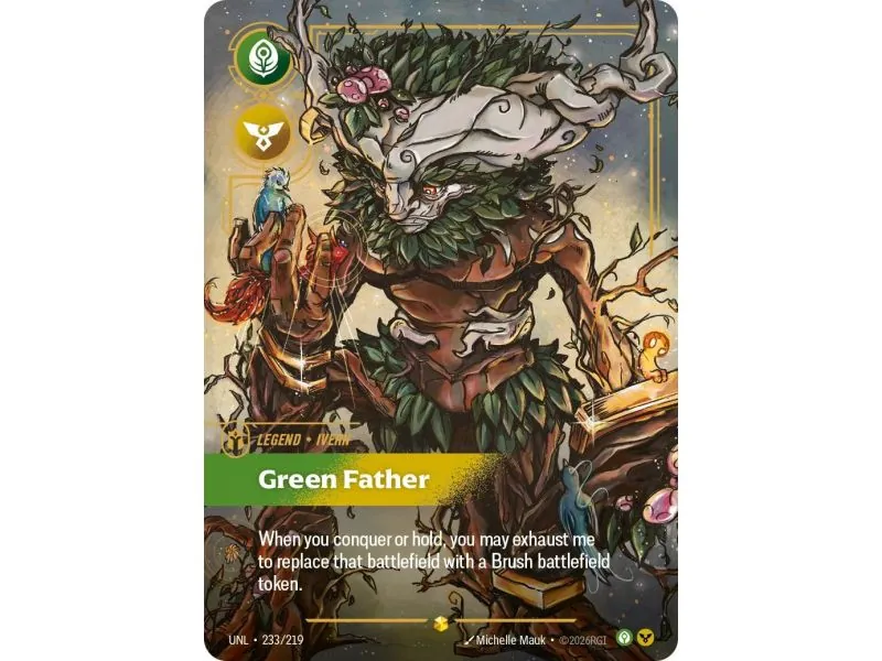 Ivern - Green Father (Base) UNL-233 | UNL | ProCards México