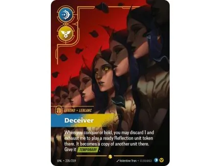 LeBlanc - Deceiver (Base) UNL-235 | UNL | ProCards México