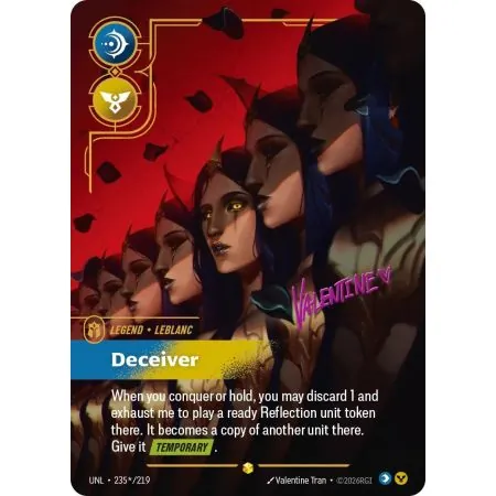 LeBlanc - Deceiver (STAR) UNL-235-STAR | UNL | ProCards México