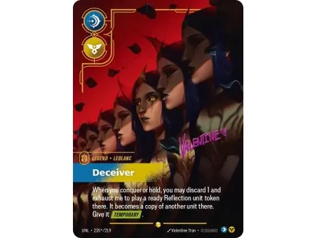 LeBlanc - Deceiver (STAR) UNL-235-STAR | UNL | ProCards México