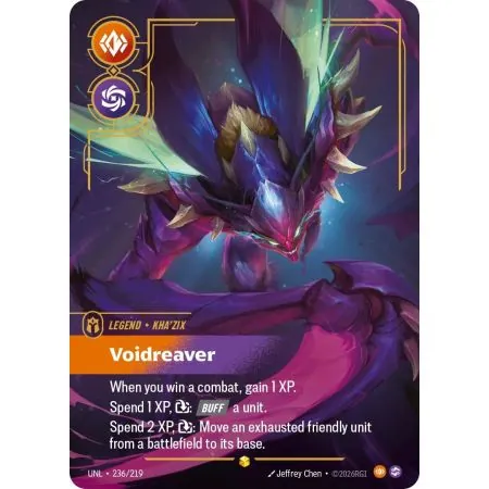 Kha'Zix - Voidreaver (Base) UNL-236 | UNL | ProCards México