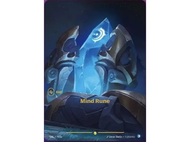 Mind Rune (Alt/Token side) UNL-R03a | UNL | ProCards México