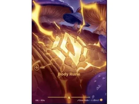 Body Rune (Alt/Token side) UNL-R04a | UNL | ProCards México
