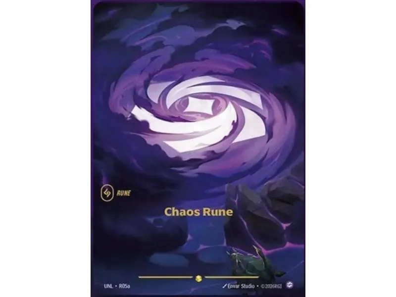 Chaos Rune (Alt/Token side) UNL-R05a | UNL | ProCards México