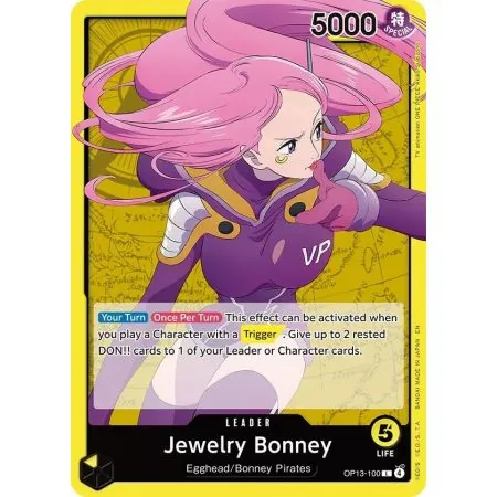 Jewelry Bonney (Alternate Art) – OP13 Carrying on His Will | Carta ONE PIECE en México