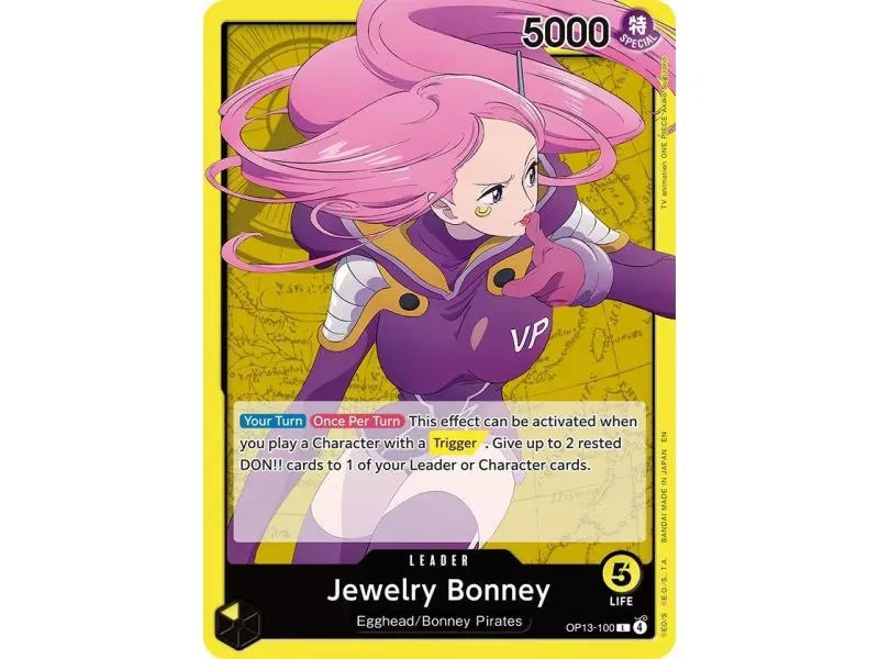 Jewelry Bonney (Alternate Art) – OP13 Carrying on His Will | Carta ONE PIECE en México