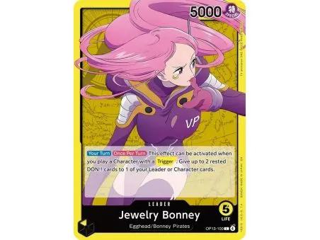 Jewelry Bonney (Alternate Art) – OP13 Carrying on His Will | Carta ONE PIECE en México