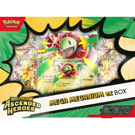 ME02.5 Heroes Ascendentes Mega Meganium ex Box