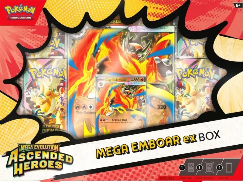 ME02.5 Heroes Ascendentes Mega Emboar ex Box