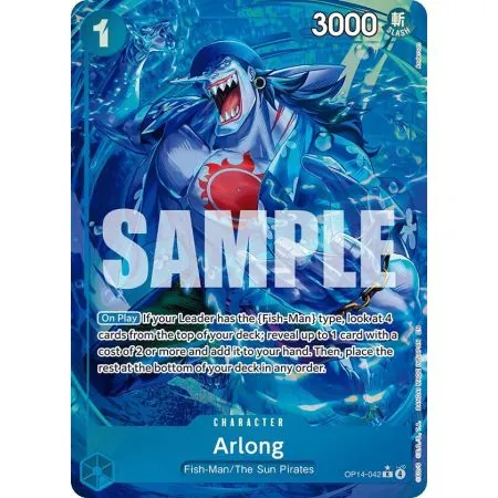 Arlong (Alternate Art) – OP14 The Azure Sea's Seven | Carta ONE PIECE en México