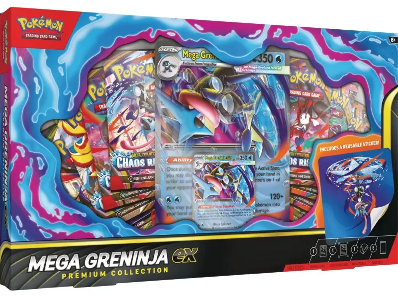 PREVENTA Mega Greninja Ex Premium Collection