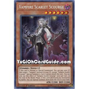Vampire Scarlet Scourge (Secret Rare)