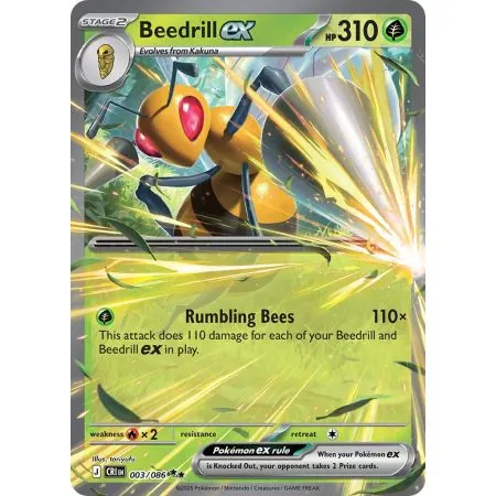 Beedrill ex CRI-EN003 | Chaos Rising | ProCards México