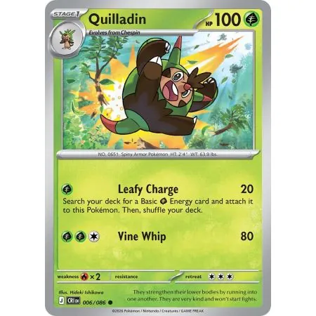 Quilladin CRI-EN006 | Chaos Rising | ProCards México