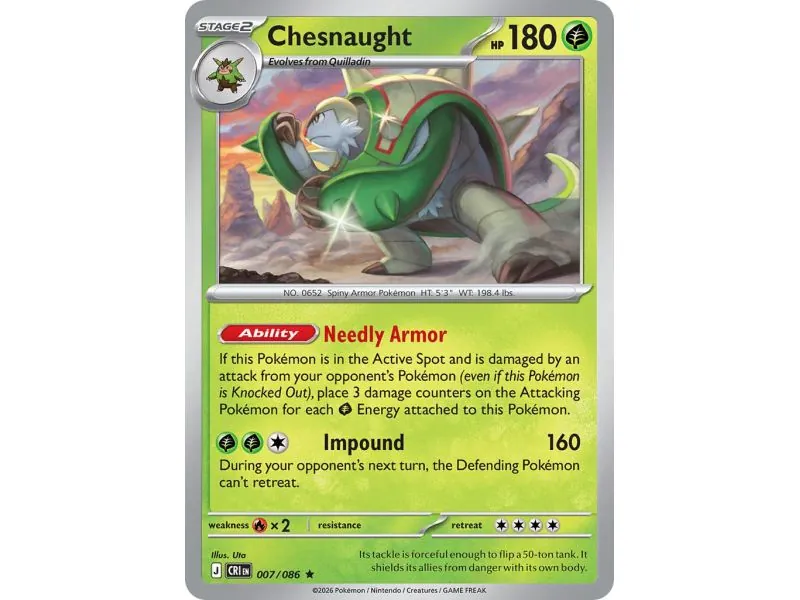 Chesnaught CRI-EN007 | Chaos Rising | ProCards México