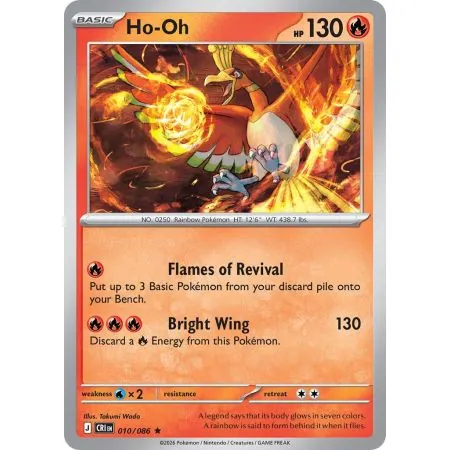 Ho-Oh CRI-EN010 | Chaos Rising | ProCards México