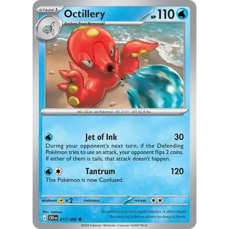 Octillery CRI-EN017 | Chaos Rising | ProCards México