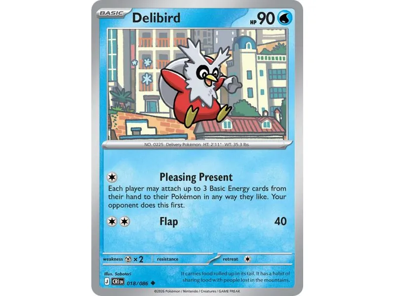 Delibird CRI-EN018 | Chaos Rising | ProCards México