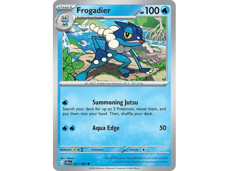 Frogadier CRI-EN021 | Chaos Rising | ProCards México