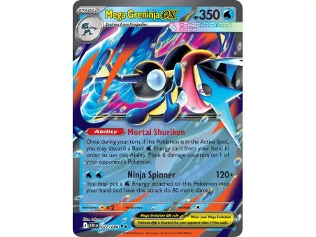 Mega Greninja ex CRI-EN022 | Chaos Rising | ProCards México