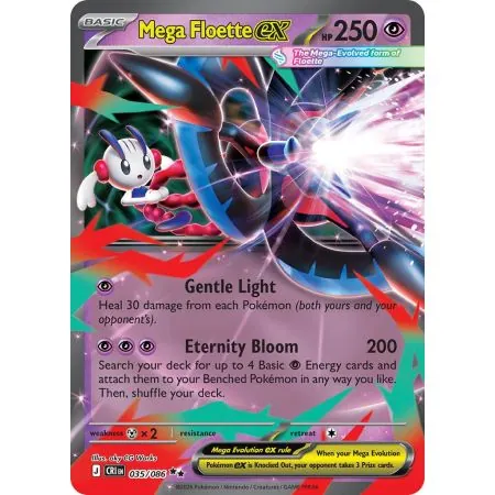 Mega Floette ex CRI-EN035 | Chaos Rising | ProCards México