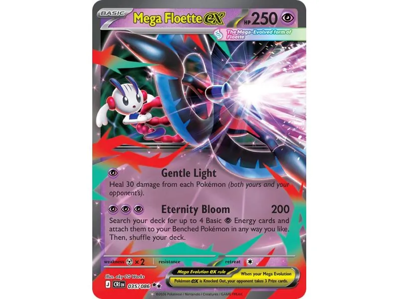 Mega Floette ex CRI-EN035 | Chaos Rising | ProCards México