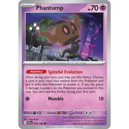 Phantump CRI-EN038 | Chaos Rising | ProCards México