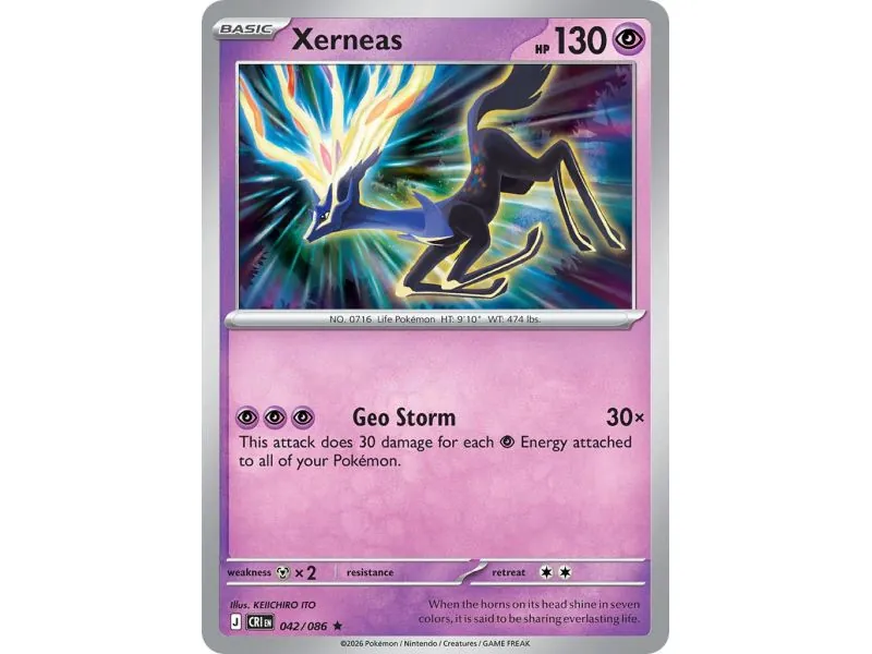 Xerneas CRI-EN042 | Chaos Rising | ProCards México