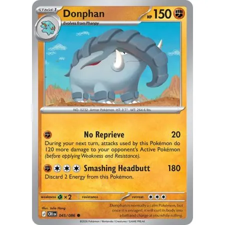 Donphan CRI-EN045 | Chaos Rising | ProCards México