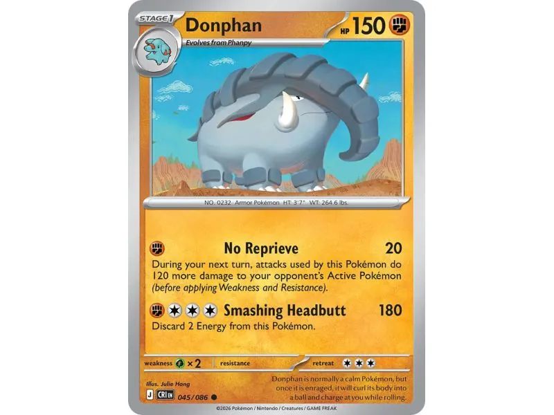 Donphan CRI-EN045 | Chaos Rising | ProCards México