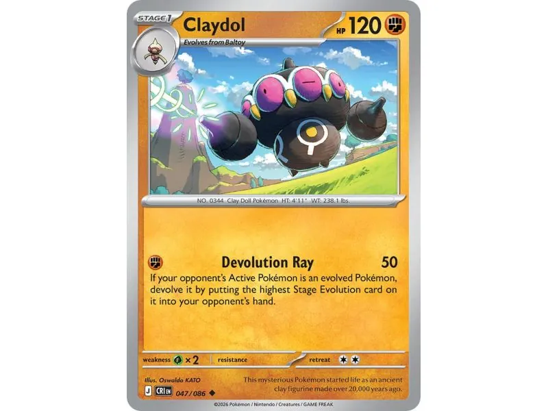Claydol CRI-EN047 | Chaos Rising | ProCards México