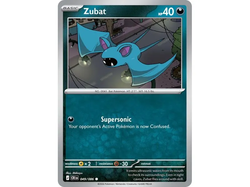 Zubat CRI-EN049 | Chaos Rising | ProCards México