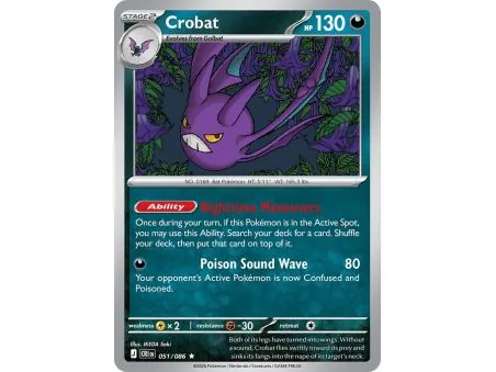 Crobat CRI-EN051 | Chaos Rising | ProCards México
