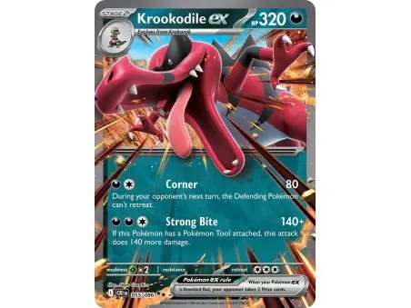 Krookodile ex CRI-EN055 | Chaos Rising | ProCards México