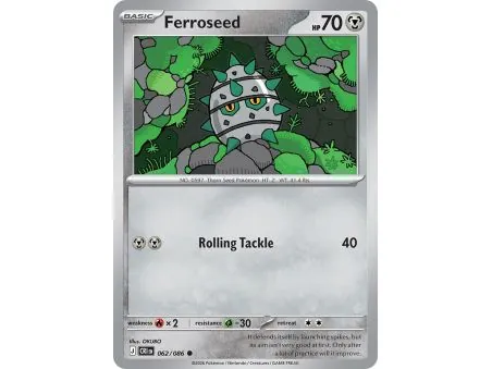 Ferroseed CRI-EN062 | Chaos Rising | ProCards México